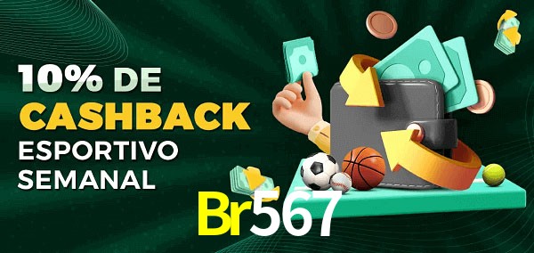 10% de bônus de cashback na Br567
